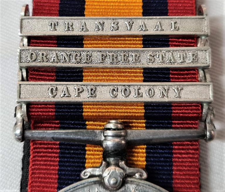 British Queens South Africa Medal to Lieutenant W.M. Townshend, Glamorganshire Imperial Yeomanry - Image 2