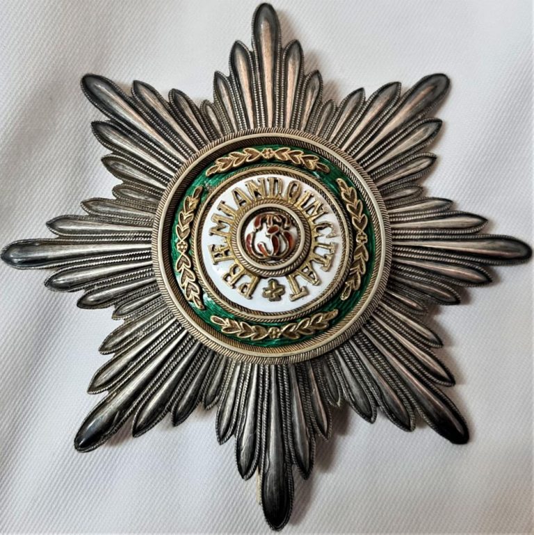 Vintage Rare Imperial Russia Order of St Stanislaus 2nd Class Civil Breast Star - Image 2