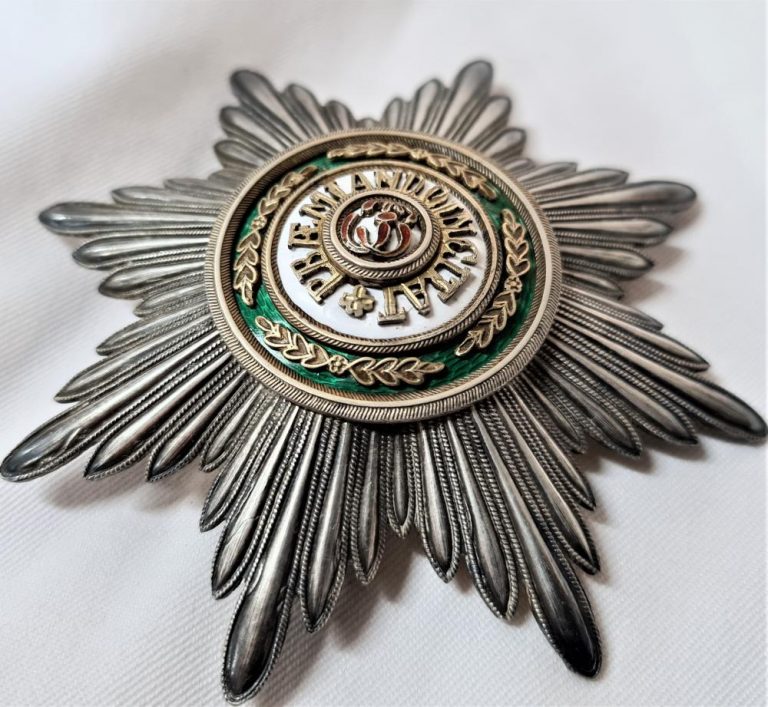 Vintage Rare Imperial Russia Order of St Stanislaus 2nd Class Civil Breast Star - Image 3