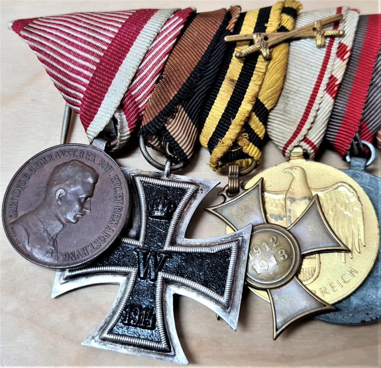 Vintage & Rare WW1 & WW2 Austria & Hungary (Austro-Hungarian) Set of 10 Military Medals - Image 2