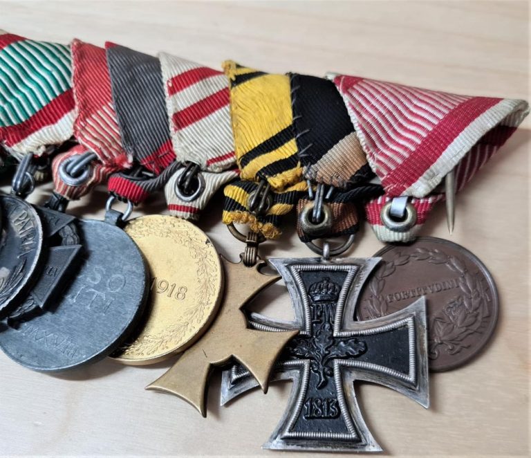 Vintage & Rare WW1 & WW2 Austria & Hungary (Austro-Hungarian) Set of 10 Military Medals - Image 6