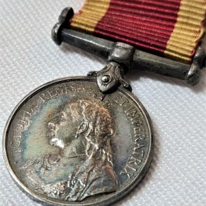 CHINA WAR MEDAL 1900 MINIATURE BOXER REBELION AUSTRALIAN AND BRITISH ISSUE