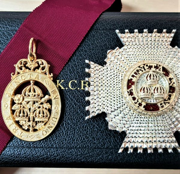 MOST HONOURABLE ORDER OF THE BATH KCB CIVILIAN MEDAL & BREAST BADGE CASED SET