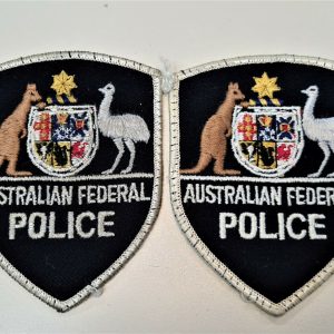 POST WW2 ERA OBSOLETE AUSTRALIAN FEDERAL POLICE FORCE UNIFORM PATCHES lot 13