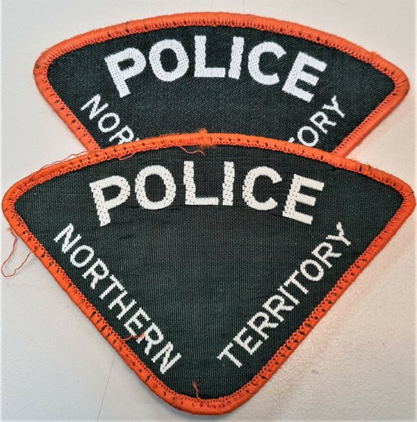 POST WW2 ERA OBSOLETE NORTHERN TERRITORY POLICE FORCE UNIFORM PATCHES lot 1