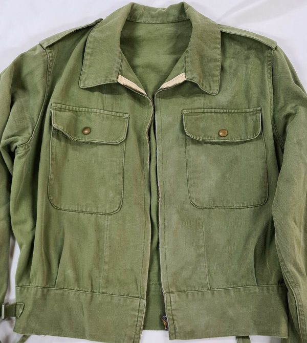 RARE 1967 VINTAGE VIETNAM WAR AUSTRALIAN ARMY UNIFORM DENIM BATTLE DRESS JACKET