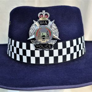 VINTAGE & RARE 1980'S WESTERN AUSTRALIAN POLICE OFFICER'S METRO UNIFORM HAT