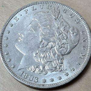 VINTAGE US MORGAN SILVER DOLLAR 1883 COIN