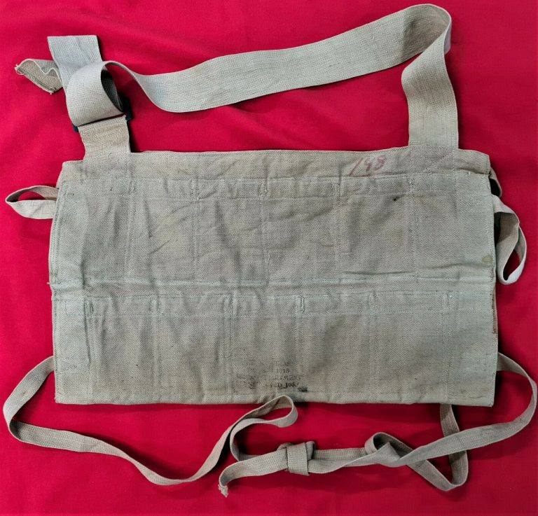 VINTAGE US WW1 WW2 UNIFORM GRENADE HARNESS POUCH HOLDER - Image 4