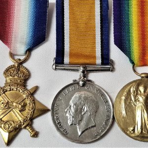 WIA GALLIPOLI 16TH BN 1935 PTE JAMES CUTHBERT RICHARDS MEDAL TRIO ANZAC AIF