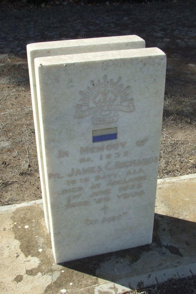 WIA GALLIPOLI 16TH BN 1935 PTE JAMES CUTHBERT RICHARDS MEDAL TRIO ANZAC AIF - Image 6