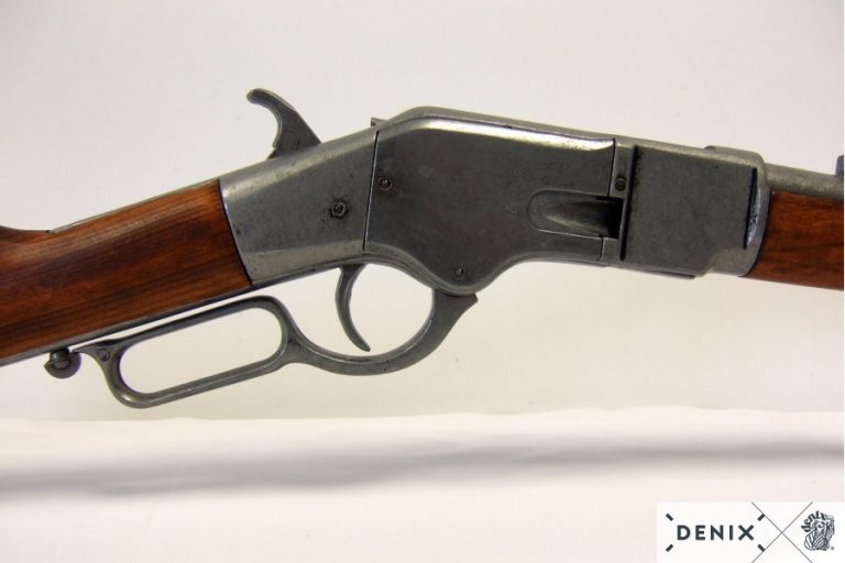 WINCHESTER M1866 LEVER ACTION REPLICA RIFLE BY DENIX 1140/G - Image 9