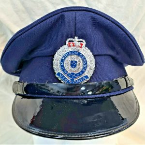 1960's era Australian Victoria H.M. Prison Service uniform peaked cap