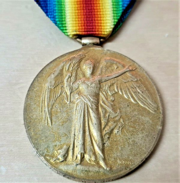 30TH & 62ND BATTALIONS* AUSTRALIAN WW1 VICTORY WAR MEDAL 2687 H LOUIS AIF