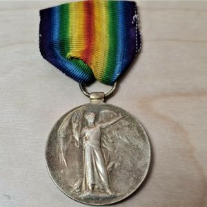 COMMANDER OF ML 520 WW1 VICTORY MEDAL LT FREDERICK DE CONINCH GOOD RNR