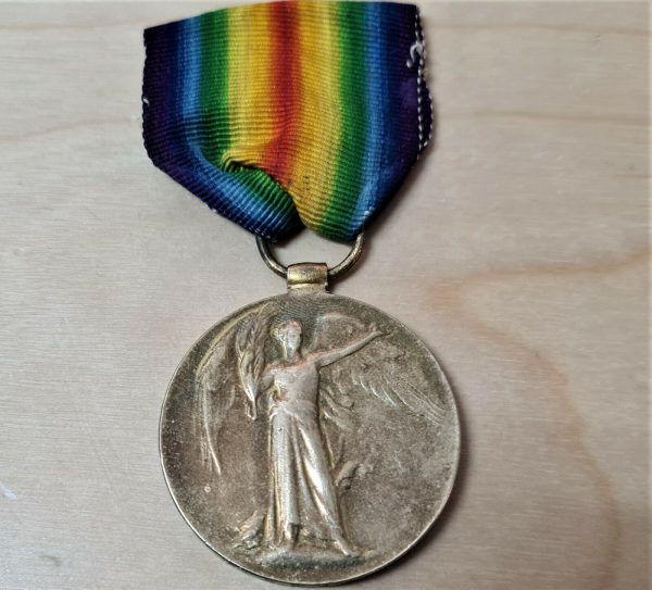 COMMANDER OF ML 520 WW1 VICTORY MEDAL LT FREDERICK DE CONINCH GOOD RNR