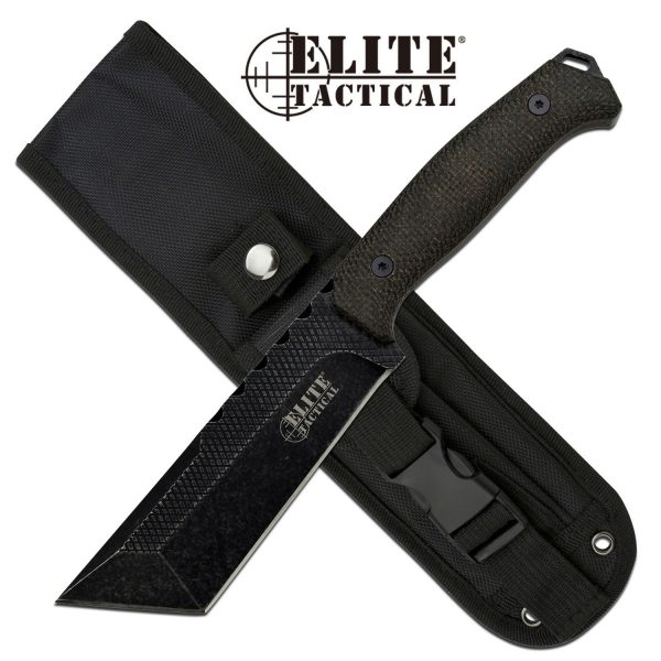 Elite Tactical Fixed Blade Knife