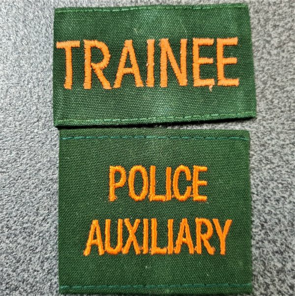 POST WW2 ERA OBSOLETE NORTHERN TERRITORY POLICE FORCE UNIFORM PATCHES