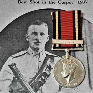 RHODESIAN KINGS CHAMPION SHOT MEDAL 1952 INSPECTOR COOKE BSAP POST WW2