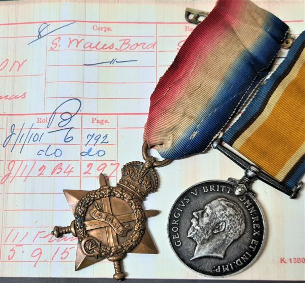 SEVERELY WOUNDED SALONIKA DOIRAN WW1 BRITISH ARMY MEDAL GROUP 16603 HORTON