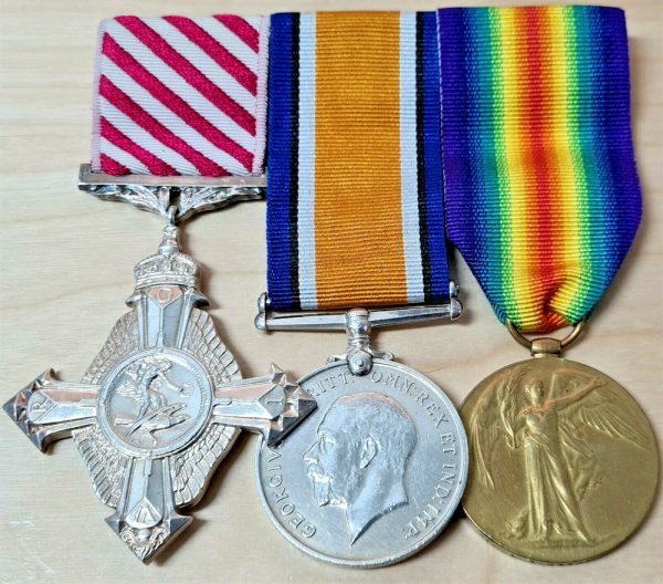 TEST PILOT RN & RAF COMMANDER 'IZZY' GRANT 1938 AIR CROSS AFC WW1 MEDAL GROUP