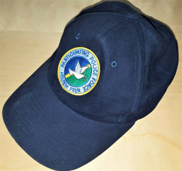 2003 SOLOMON ISLANDS OPERATION HELPEM FREN FEDERAL POLICE BASEBALL UNIFORM CAP