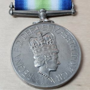 BRITISH SOUTH ATLANTIC 'FALKLANDS WAR' MEDAL CIVILIAN OR MERCHANT NAVY A BOLTON