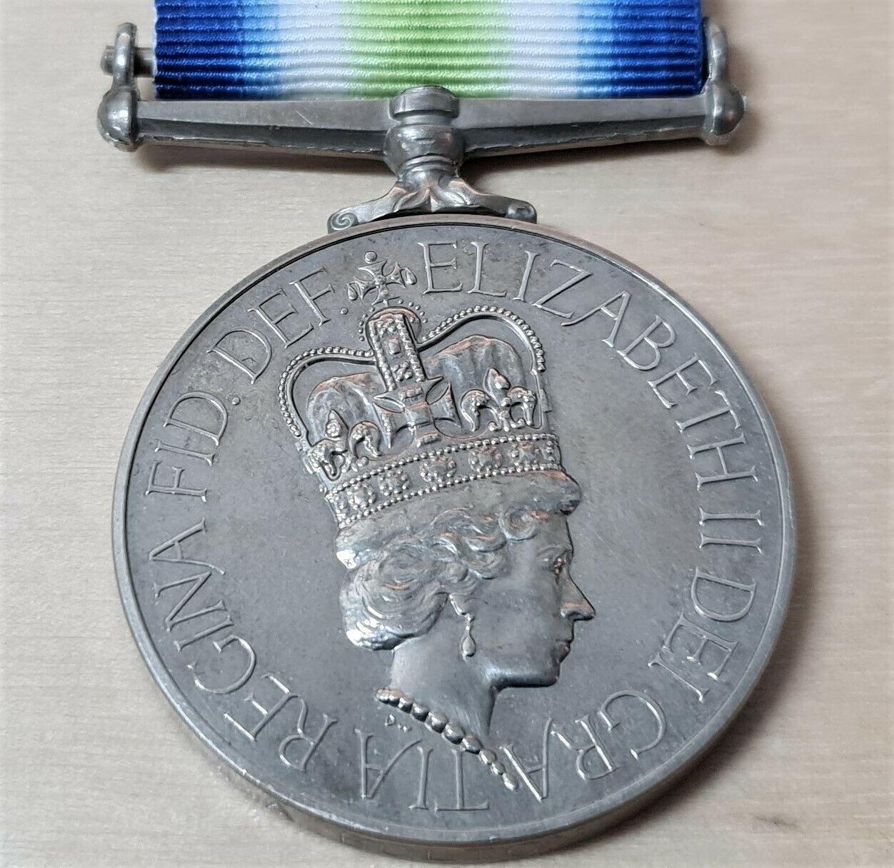 BRITISH SOUTH ATLANTIC ‘FALKLANDS WAR’ MEDAL CIVILIAN OR MERCHANT NAVY ...