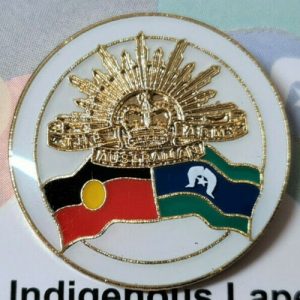 CURRENT ERA AUSTRALIAN ARMY INDIGENOUS LAPEL PIN UNIFORM BADGE