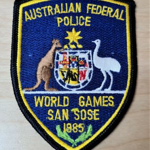 POST WW2 ERA OBSOLETE AUSTRALIAN FEDERAL POLICE FORCE UNIFORM PATCH lot 15