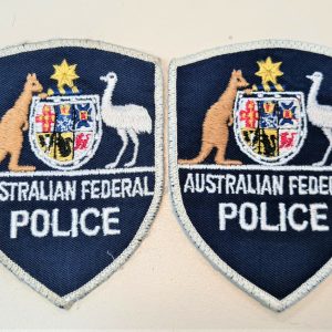 POST WW2 ERA OBSOLETE AUSTRALIAN FEDERAL POLICE FORCE UNIFORM PATCHES lot 11