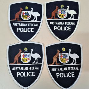 POST WW2 ERA OBSOLETE AUSTRALIAN FEDERAL POLICE FORCE UNIFORM PATCHES lot 12