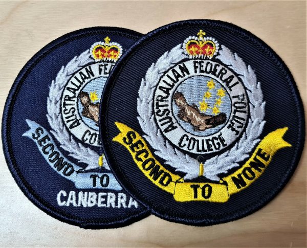 POST WW2 ERA OBSOLETE AUSTRALIAN FEDERAL POLICE FORCE UNIFORM PATCHES lot 14