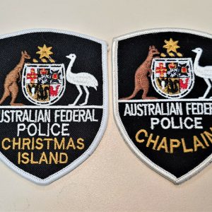 POST WW2 ERA OBSOLETE AUSTRALIAN FEDERAL POLICE FORCE UNIFORM PATCHES lot 9