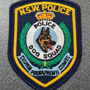 POST WW2 ERA OBSOLETE AUSTRALIAN NSW POLICE FORCE UNIFORM PATCHES lot 5