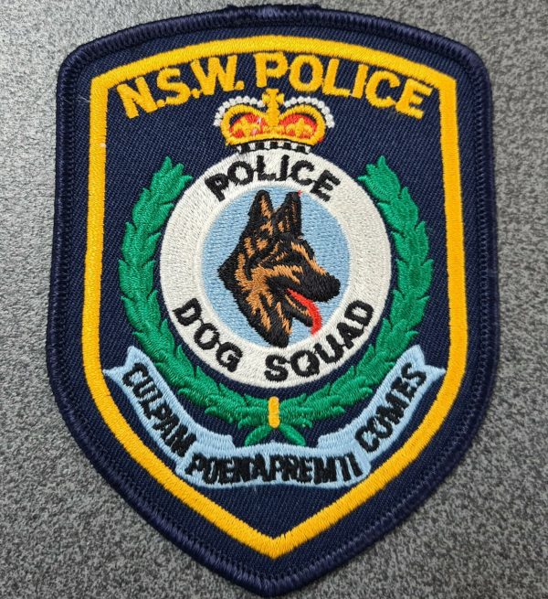 POST WW2 ERA OBSOLETE AUSTRALIAN NSW POLICE FORCE UNIFORM PATCHES lot 5