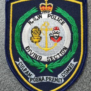 POST WW2 ERA OBSOLETE AUSTRALIAN NSW POLICE FORCE UNIFORM PATCHES lot 7