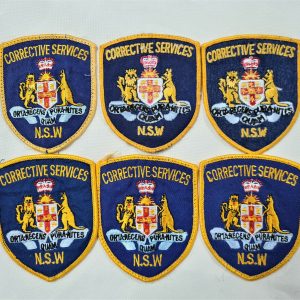 POST WW2 ERA OBSOLETE AUSTRALIAN NSW SERVICES UNIFORM PATCHES lot 5