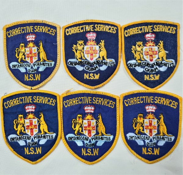 POST WW2 ERA OBSOLETE AUSTRALIAN NSW SERVICES UNIFORM PATCHES lot 5