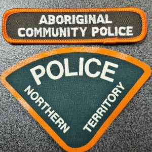 POST WW2 ERA OBSOLETE NORTHERN TERRITORY POLICE FORCE UNIFORM PATCHES LOT 10