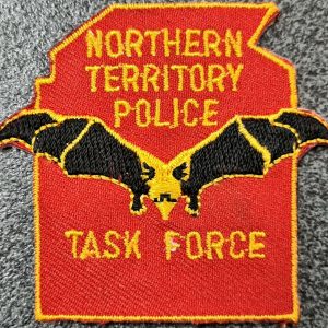 POST WW2 ERA OBSOLETE NORTHERN TERRITORY POLICE TASK FORCE UNIFORM PATCH