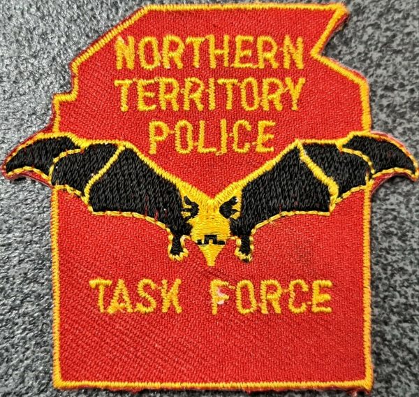 POST WW2 ERA OBSOLETE NORTHERN TERRITORY POLICE TASK FORCE UNIFORM PATCH