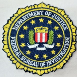 POST WW2 ERA OBSOLETE US DEPARTMENT OF JUSTICE FBI POLICE FORCE UNIFORM PATCH