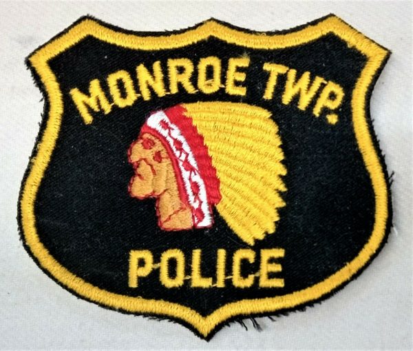 POST WW2 ERA OBSOLETE US MONROE TOWNSHIP STATE POLICE FORCE UNIFORM PATCH