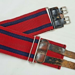 POST WW2 VINTAGE RHODESIAN ARMY ENGINEERS UNIFORM STABLE BELT