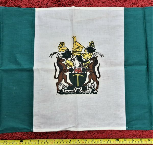 POST WW2 VINTAGE RHODESIAN ARMY FLAG