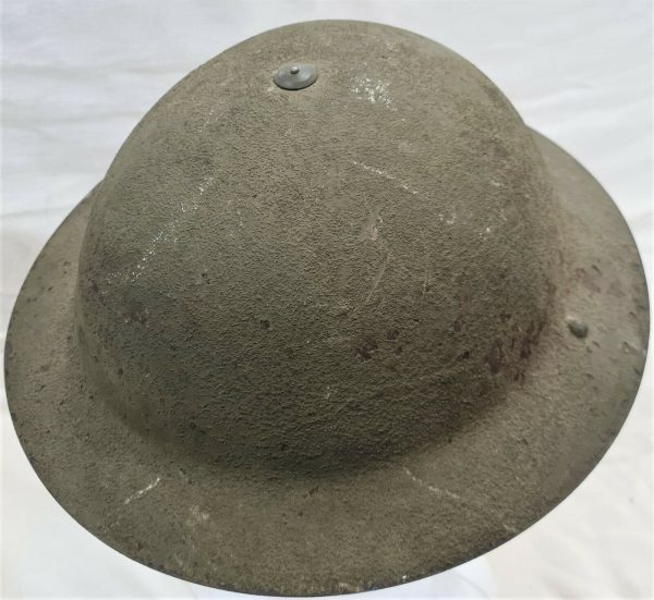 VINTAGE & RARE AUSTRALIAN ARMY ANZAC WW2 UNIFORM STEEL HELMET