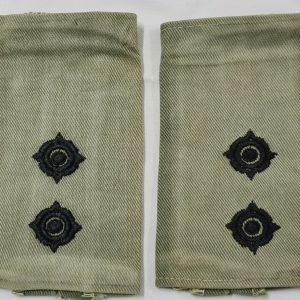 VINTAGE RHODESIAN ARMY LIEUTENANT'S OFFICER UNIFORM RANK SLEEVES