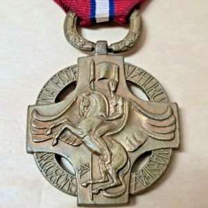 WW1 CZECHOSLOVAKIA COMMEMORATIVE MEDAL OF LIBERATION ARMY