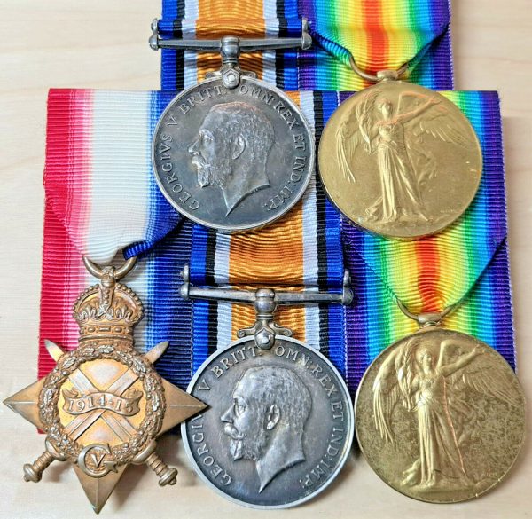 WW1 FAMILY MEDAL GROUP KILLED IN ACTION GALLIPOLI & GASSED FRANCE HAWKINS ARMY